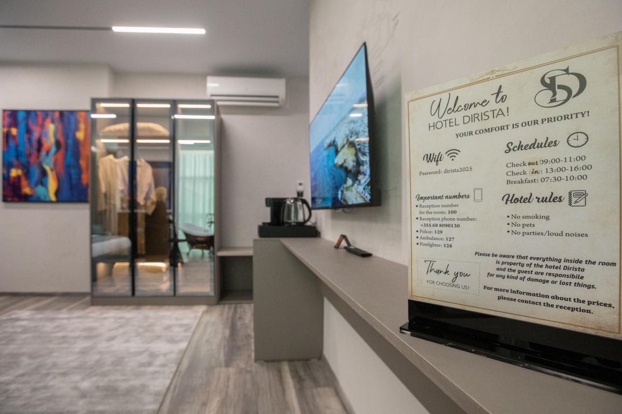 Hotel Dirista Shkodër Dış mekan fotoğraf